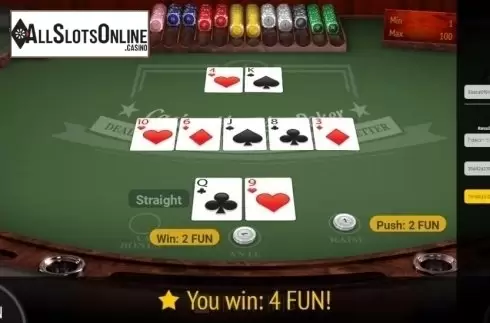 Provable Fairness. Casino Hold'em (BGaming) from BGAMING