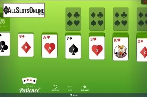 Reels screen. Casino Patience (Oryx) from Oryx