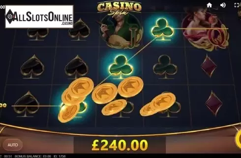 Win Screen 4. Casino Spin from Max Win Gaming