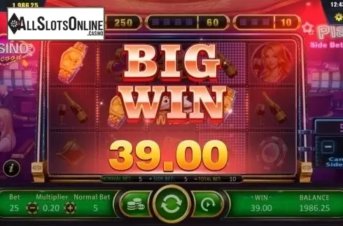 Win Screen. Casino Tycoon from Dream Tech