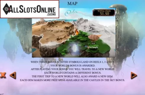 Screen8. Castles in the Clouds from Games Warehouse