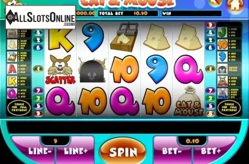 Reel Screen. Cat & Mouse from Slot Factory