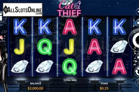 Reels screen. Cat Thief from Maverick