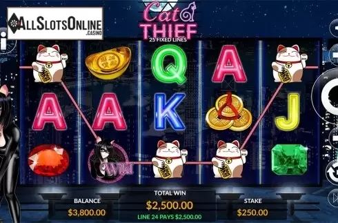 Game workflow 3. Cat Thief from Maverick