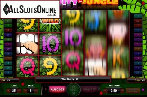 Screen6. Celebrity in the Jungle from 1X2gaming