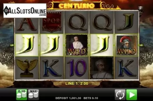 Win screen 3. Centurio from Merkur