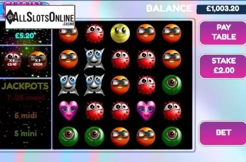 Screen 1. Chain Reactors from Cozy