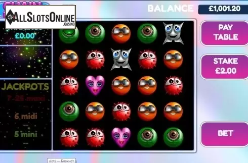 Screen 2. Chain Reactors from Cozy