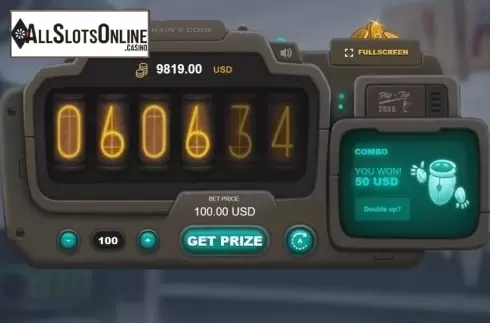 Game Screen. Chain's Code from TrueLab Games