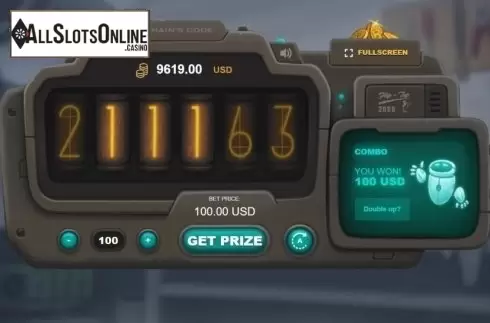 Game Screen. Chain's Code from TrueLab Games