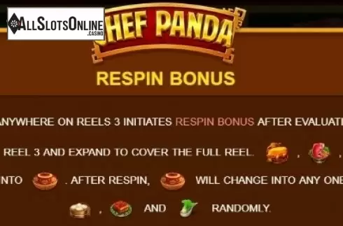 Paytable 2. Chef Panda from JDB168
