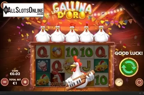Cash Prize. Chicken Fiesta from Skywind Group