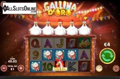 Win Screen 3. Chicken Fiesta from Skywind Group
