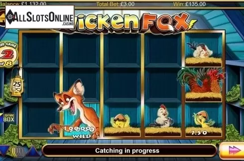 Free Spins Reels. Chicken Fox from Lightning Box