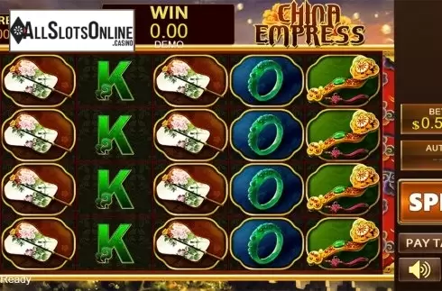 Reels screen. China Empress (PlayStar) from PlayStar