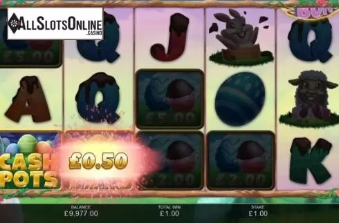 Win Screen 1. Chocolate Cash Pots from Inspired Gaming