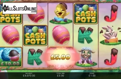 Win Screen 2. Chocolate Cash Pots from Inspired Gaming