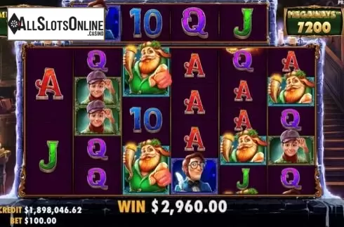 Free Spins 2. Christmas Carol Megaways from Pragmatic Play