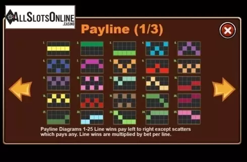 Paytable . Christmas Joy (Triple Profits Games) from Triple Profits Games