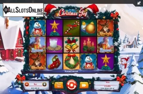 Reel Screen. Christmas Joy (Spinmatic) from Spinmatic