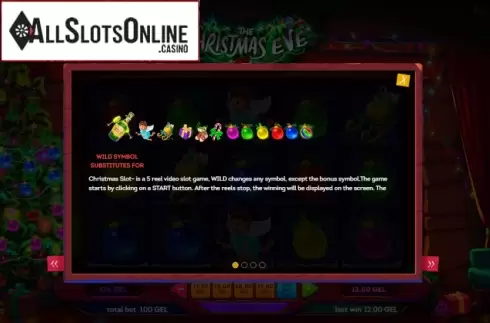 Features. Christmas Slot from Smartsoft Gaming