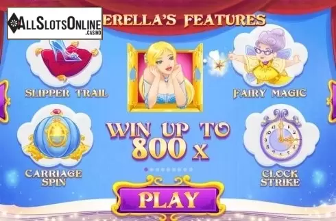 Paytable 1. Cinderella (Red Tiger) from Red Tiger