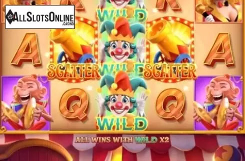 Reel Screen. Circus Delight from PG Soft