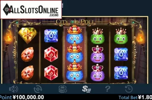 Paytable 4. City Of Poli from Virtual Tech
