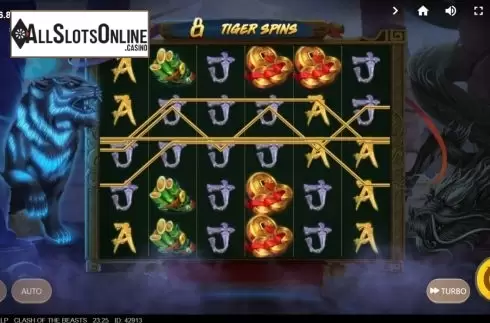 Free Spins 2. Clash Of The Beasts from Red Tiger