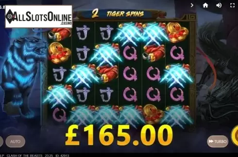 Free Spins 4. Clash Of The Beasts from Red Tiger