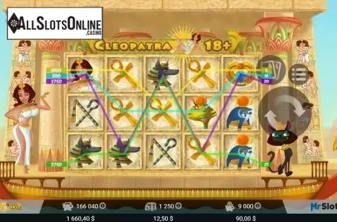 Screen5. Cleopatra 18+ from MrSlotty