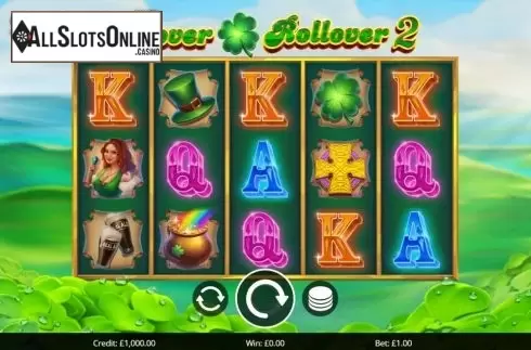 Reel Screen. Clover Rollover 2 from Eyecon