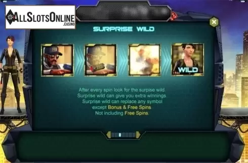 Paytable 3. Code Name: Jackpot from Spinomenal