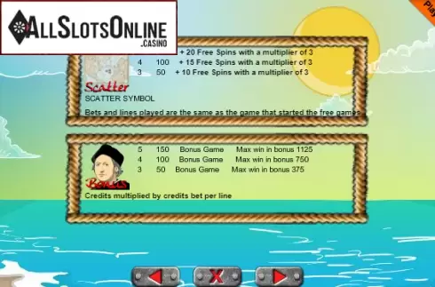 Screen3. Columbus (9) from Portomaso Gaming