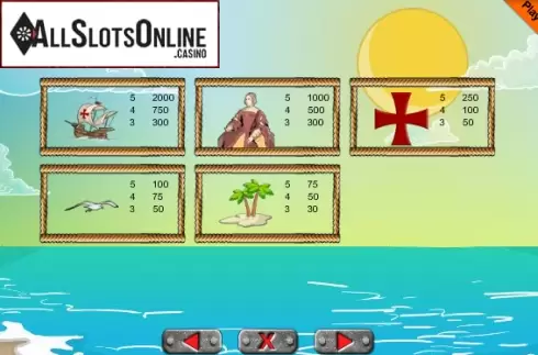 Screen4. Columbus (9) from Portomaso Gaming