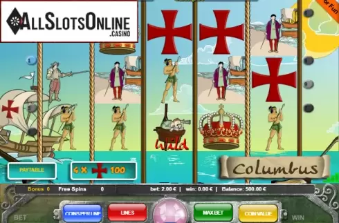 Screen7. Columbus (9) from Portomaso Gaming