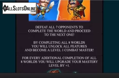 Combat rules 2. Combat Masters from Skywind Group