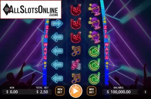 Reel Screen. Come On Rhythm from KA Gaming