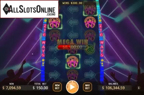Mega Win. Come On Rhythm from KA Gaming