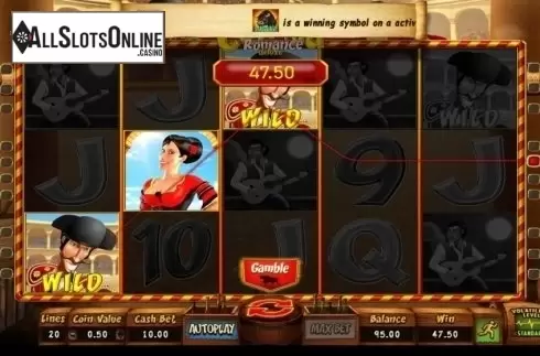 Win Screen 4. Corrida Romance Deluxe from Wazdan