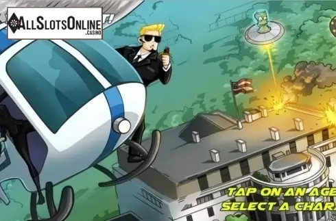 Choosing Character Screen. Cosmic Candy Heist from Pirates Gold Studios