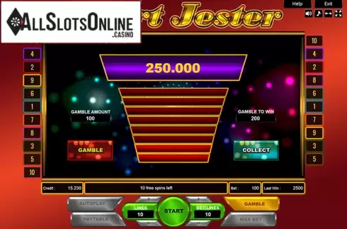 Info. Court Jester from Platin Gaming
