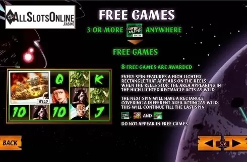 Screen4. Cowboys & Aliens from Playtech