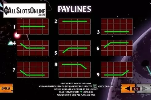 Screen7. Cowboys & Aliens from Playtech