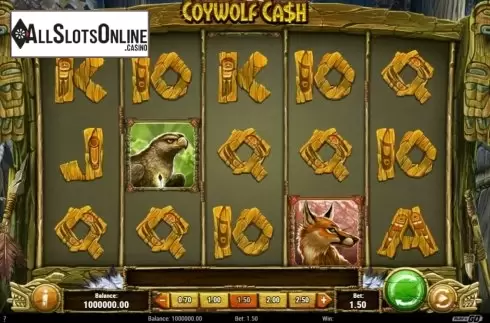 Reel Screen. Coywolf Cash from Play'n Go