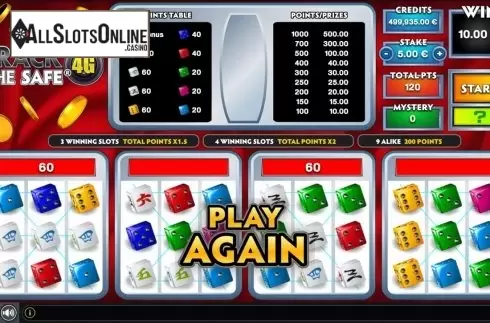 Win Screen. Crack The Safe 4G from GAMING1