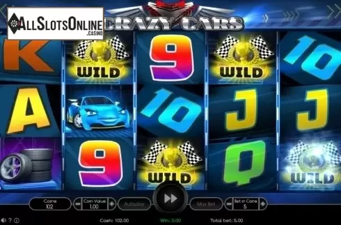 Screen6. Crazy Cars from Wazdan