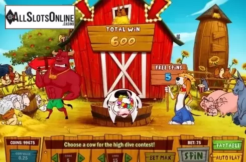 Total Win. Crazy Cows from Play'n Go