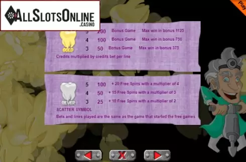 Screen6. Crazy Dentist (9) from Portomaso Gaming