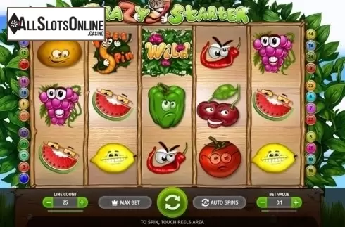 Reel Screen. Crazy Starter from BGAMING